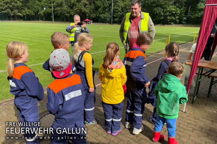 Zwergenmarsch der Kinderfeuerwehren Dahme-Spreewald 2021
